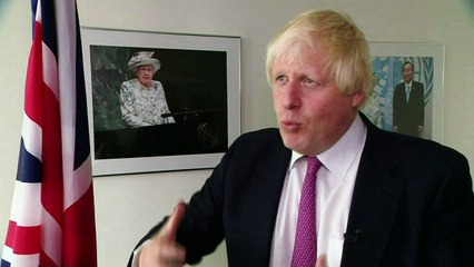 Boris Johnson creating a 'drum roll' ahead of May's speech
