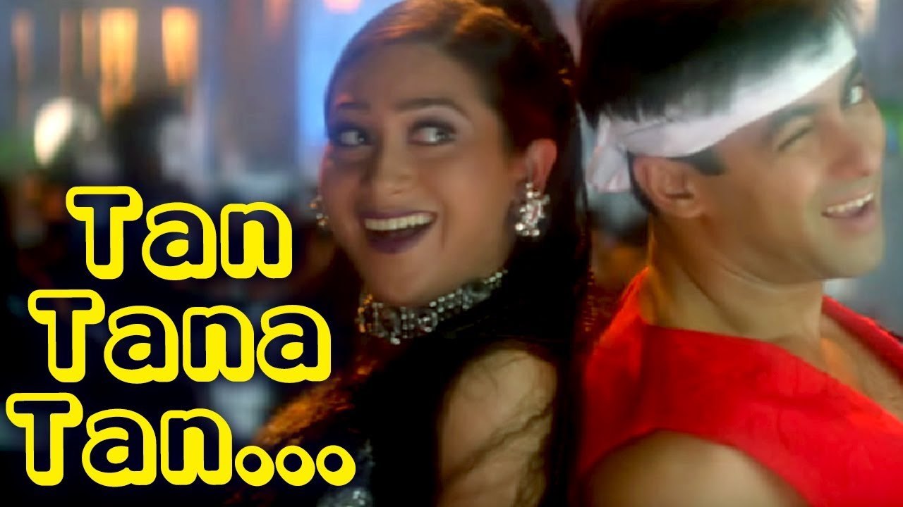 Tan Tana Tan Tan Taara (Full HD Song) [Chalti Hai Kya 9 Se 1] - Salman Khan - Karishma Kapoor - Judwaa Songs - Abhijeet - Poornima