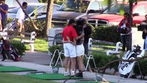 Bruce Jenner Helps Kendall And Kylie With Their Golf Swing After Parting Ways With Kris [2013]