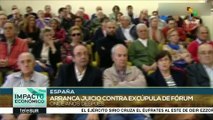 España: después de 11 años, inicia juicio contra cúpula de Forum