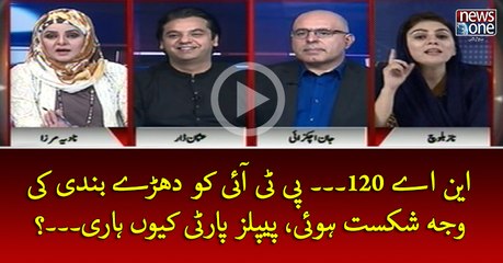 #NA120... #PTI Ko Dharey Bandi Ki Waja Sey Shikast Hui, #PPP Kyun   Hari...?