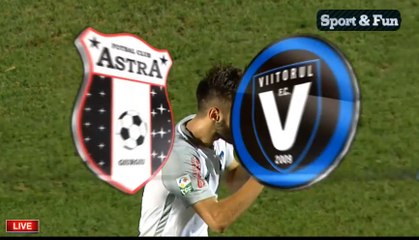Andrei Ciobanu Goal HD - Astra 1-1 FC Viitorul 18.09.2017