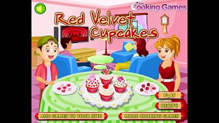 Red Velvet Cupcakes Game Video by Top Cooking Games