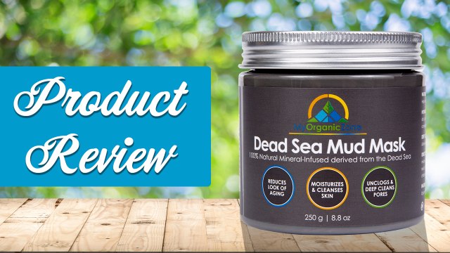 Dead Sea Mud Mask Review, Pore Cleansing Mask for Acne Treatment Tutorial by My Organic Zone