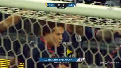 Spelmann M. Goal HD - Nordsjaelland 0-1 Aarhus 18.09.2017