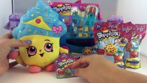 Meet Cupcake Queen! Shopkins Plush Hangers Mystery Pack Opening! Season 3 Shoppin Cart