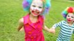 Scary Killer Clowns Chase Part 2 Superhero Kids