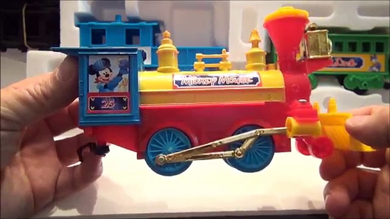 DISNEY TOY TRAIN PLAYSET YOUTUBE VIDEO REVIEW BY MITCH SANTONA