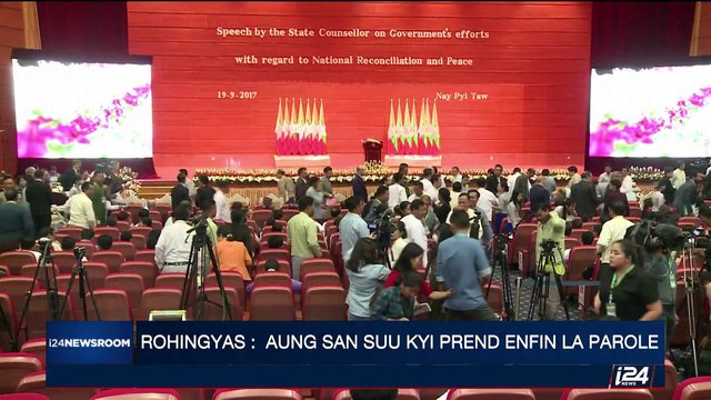 Rohingyas : Aung San Suu Kyi prend enfin la parole