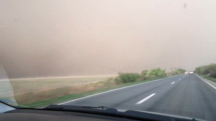 Intense Wind Storm in Romania