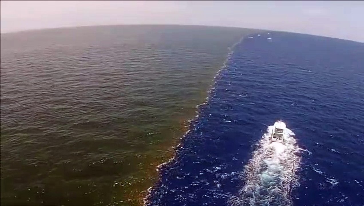 Watch amazing and awesome video atlantic and pacific ocean meet at