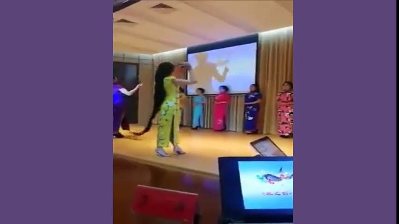 Amazing Healthy long hair competition