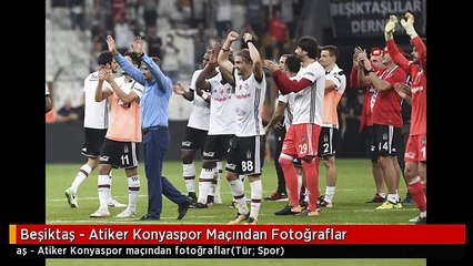 Beşiktaş - Atiker Konyaspor Maçından Fotoğraflar