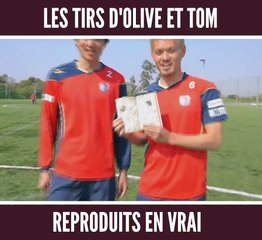 Ces deux joueurs japonais reproduisent les buts les plus mythique d'Olive et Tom en vrai !