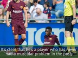 An experienced player wouldn't have suffered Dembele's injury - Valverde
