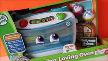 Learn to count learn names of foods toy cutting food cooking Leap Frog number loving oven