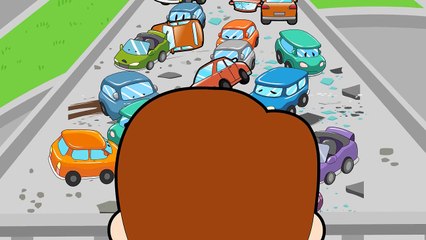 Coloring of Doctor & Ambulance Hero@Citi Heroes CARtoons