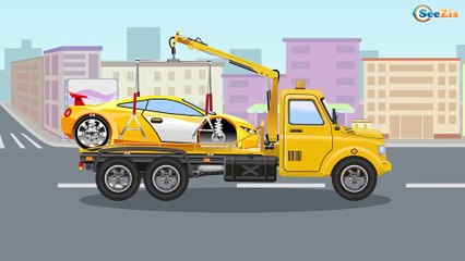 МУЛЬТИКИ Гоночная Машинка Полицейская Машина Развивающие Мультфильмы Для детей