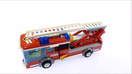 Lego City 7208 Fire Station - Lego Speed Build Review