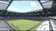 Veja o projeto de construção do novo estádio do Atlético-MG