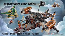 Lego Ninjago MISFORTUNES KEEP 70605 Stop Motion Build Review