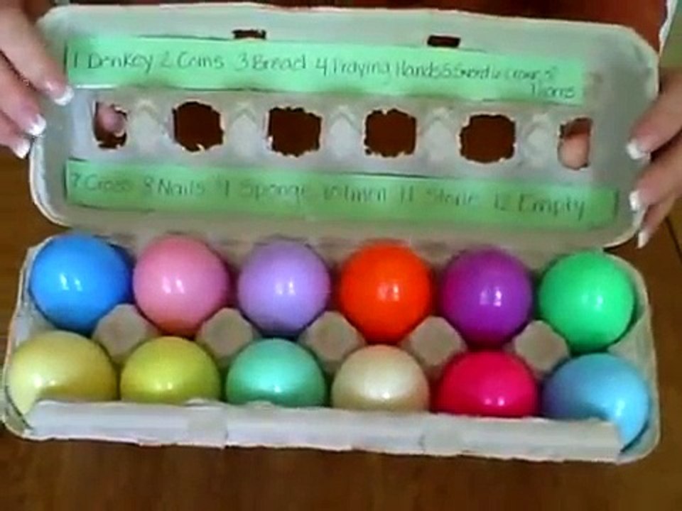 How to Make Resurrection Eggs to Tell Easter Story to Children Kids | Cullens Abcs