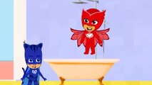 Pj masks made a flood Disney Junior Full Episodes Compilation Owlette Gekko and Catboy Finger Family Song for Kids Funny