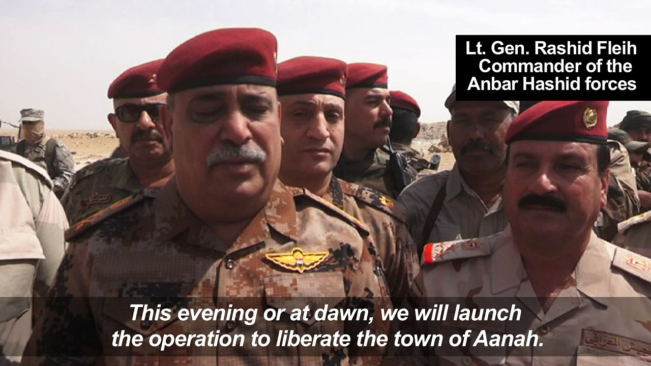 Iraq moves to attack last IS group bastion on Syrian border