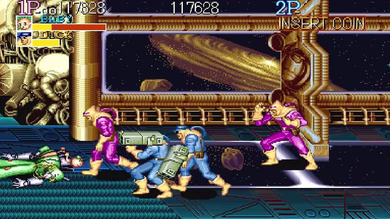 Captain Commando (Arcade) - Jogando com Baby - Parte #4 (Final) - O neném é muito forte!