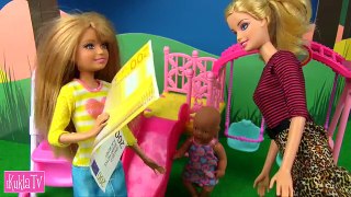 Мультики #Барби ДЕВОЧКИ ПОДРАЛИСЬ Коляска Куклы Игрушки Для детей : Barbie dolls FIGHT PLAY TOYS