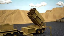 Mobile Rocket Launcher | 3D Army Vehicles For Kids | Missile Launcher | Cartoons for Children