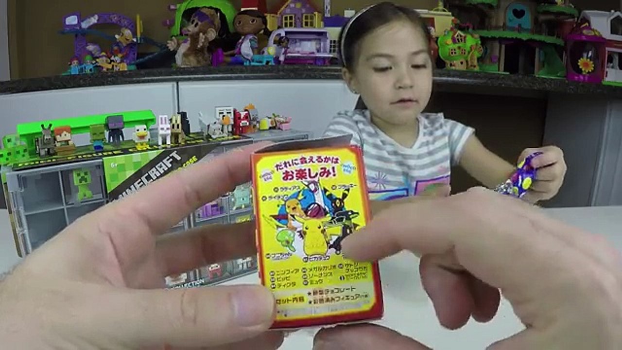 MINECRAFT SURPRISE BLIND BOXES Toy Collector Case + POKEMON GO SURPRISE EGG CHALLENGE Toys Review