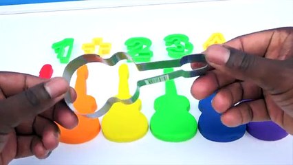 Modelling Clay Fun and Creative for Children Learn Colors and Numbers PlayDoh Plasticine Playing