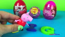 PlayDoh Surprises Learn a Word Peppa Pig Chupa Chups Surprise Eggs Disney Princess Disney CARS