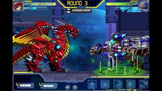 Robot Angry Bear VS Robot Red Dragon - Game Show - Game Play - new - HD