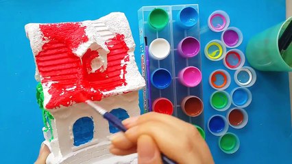 Đồ Chơi Bé Tô Tượng Ngôi Nhà Có Nhiều Cửa Sổ Coloring Statue House for Kids