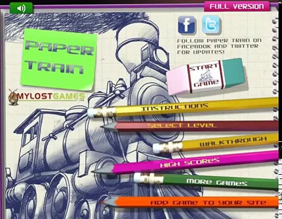 Paper Train Walkthrough Level 1-7