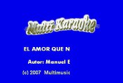 Conjunto Primavera - El amor que nunca fue (Karaoke)