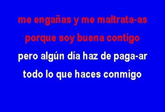 Graciela Beltran - Lo vas a pagar muy caro (Karaoke)