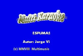 Javier Solis - Espumas (Karaoke)