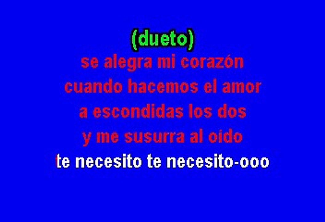 Locos De Amor - Los Horoscopos De Durango (Karaoke)