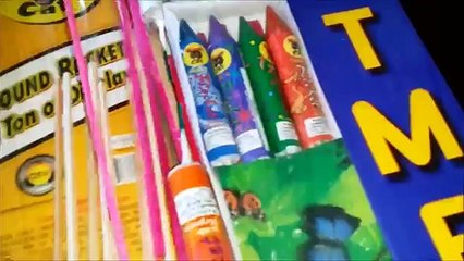 Unboxing of the Black Cat Rocket Firework Assortment