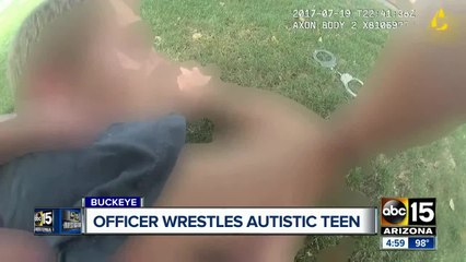 14-year-old wrestled to ground by Buckeye police officer