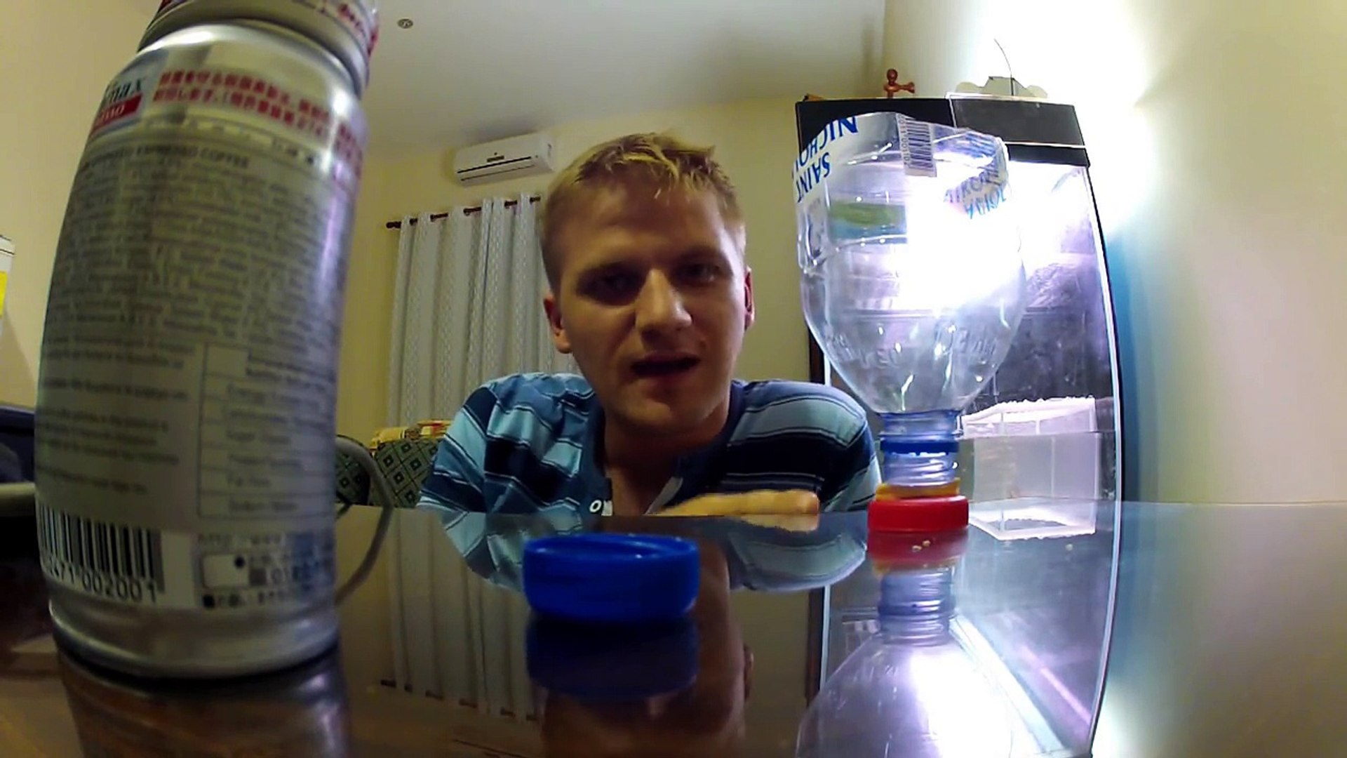 Diy Automatic Aquarium Fish Food Feeder In 5 Minutes Video