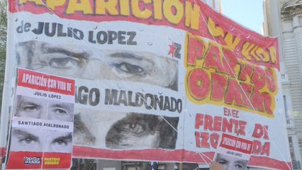 Marcha por testigo desaparecido de dictadura argentina reaviva caso Santiago Maldonado