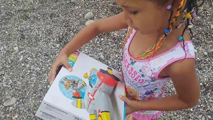 Elife deniz oyuncağı DEV UÇAK eğlenceli çocuk videosu, toys unboxing