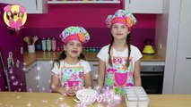 HEALTHY KIWIFRUIT POPSICLE - ICE LOLLY BLOCK POP - kids baking FROZEN TREATS