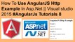 How to use angularjs http example in asp.net || visual studio 2015 #angularjs tutorials 8