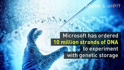 A gram of DNA can store 1 billion terabytes of data!