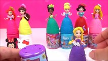 Disney Princess Playdoh Toy Fashems Mashems Surprises! Fun Disney Toys Stacking Learn Kids Video